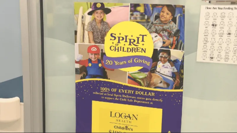Spirit Halloween brings costumes to Logan Health Children's