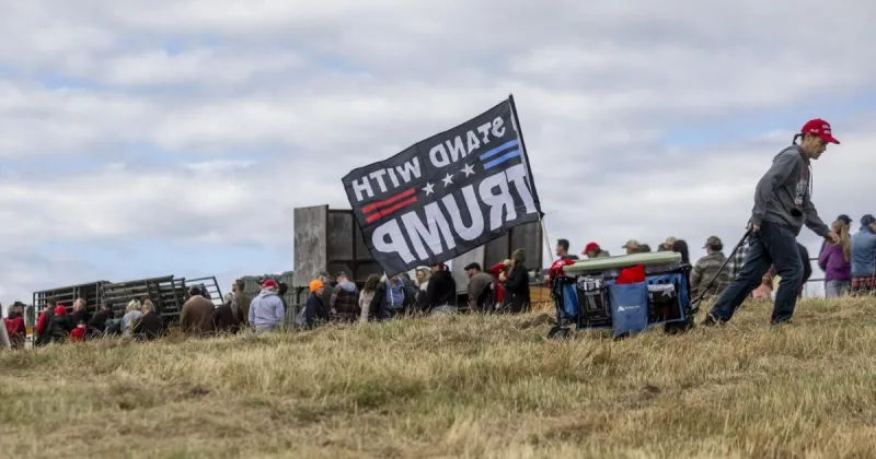 We spoke with Trump supporters at the Kalispell rally. Here's what they said.