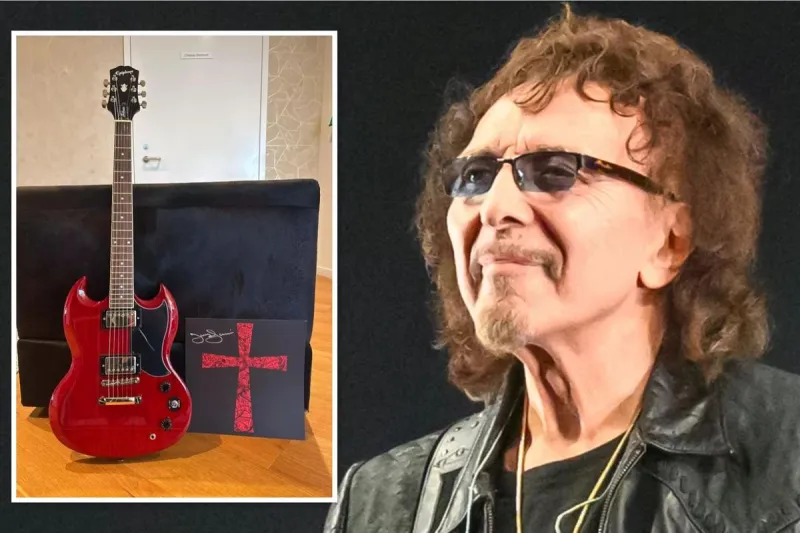 Enter to Win an Epiphone Guitar + 'From the Dark' Poster Signed by Tony Iommi