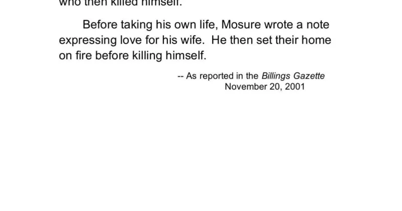 Billings area residents killed by abusers