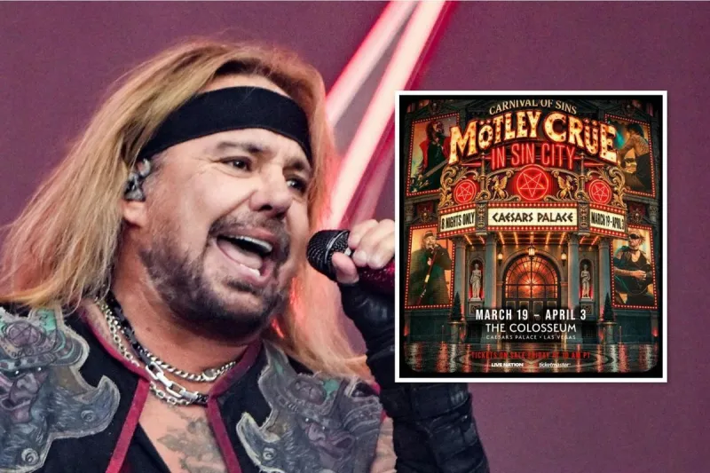 Motley Crue Book 'Carnival of Sins' Las Vegas Residency for 2027