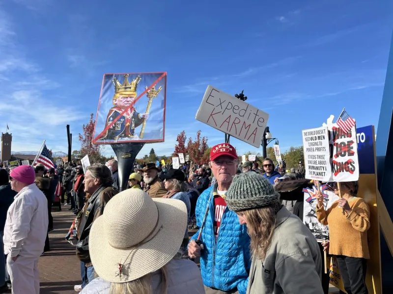 No Kings rallies in Missoula, Helena smaller, focus on voting