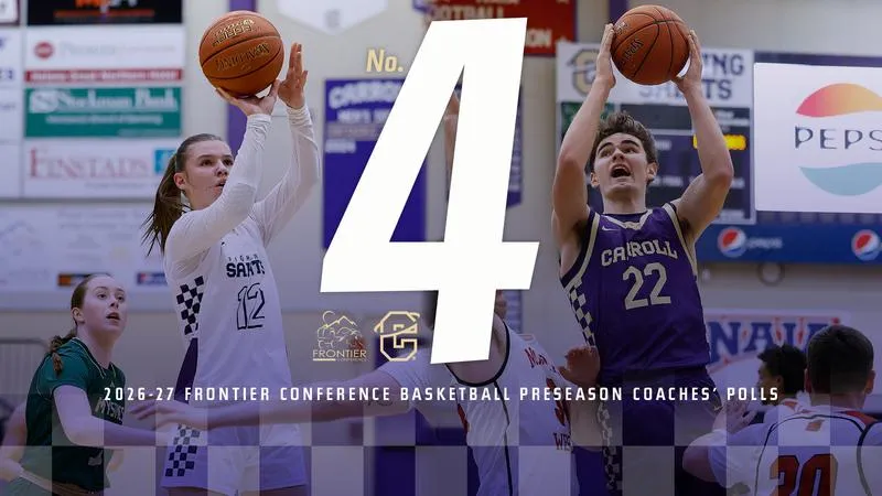 Carroll Men, Women Tabbed Fourth in Preseason Frontier Polls