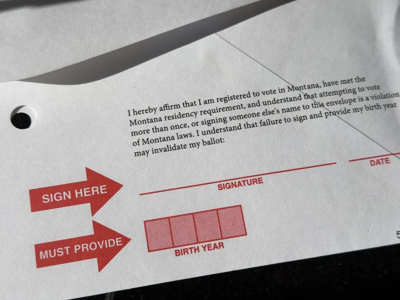 Best to Include This Info if You're Voting in Montana