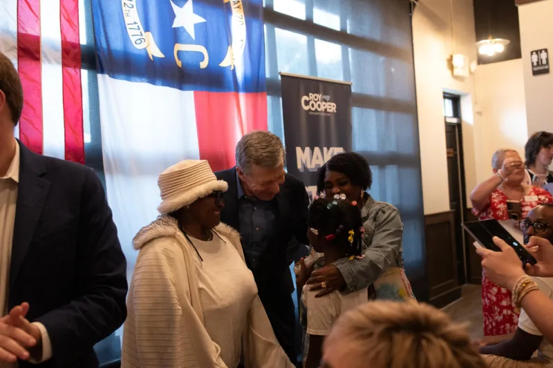 Roy Cooper brings "Make stuff cost less" tour to Winston-Salem