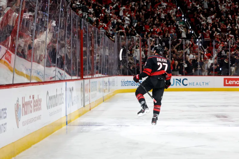 Ehlers' huge Game 2 performance in Eastern Conference Final pushes Hurricanes past Canadiens in OT