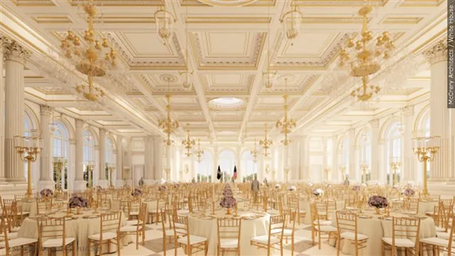 Attorney general files request to resume ballroom construction, citing latest White House shooting