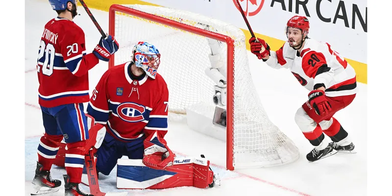 Svechnikov's OT winner gives Hurricanes 3-2 win in Game 3