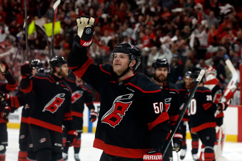 The Carolina Hurricanes look like a powerhouse again, up 2-1 in the East final against the Canadiens