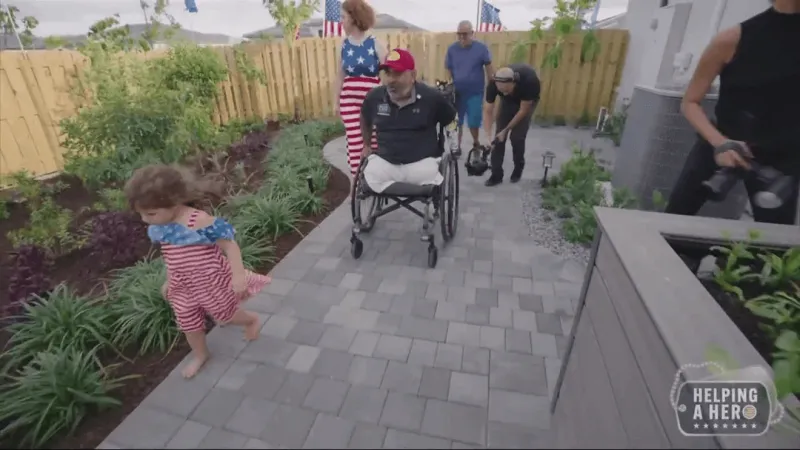 Nationwide '100 Homes Challenge' brings adapted veteran home build to Sneads Ferry