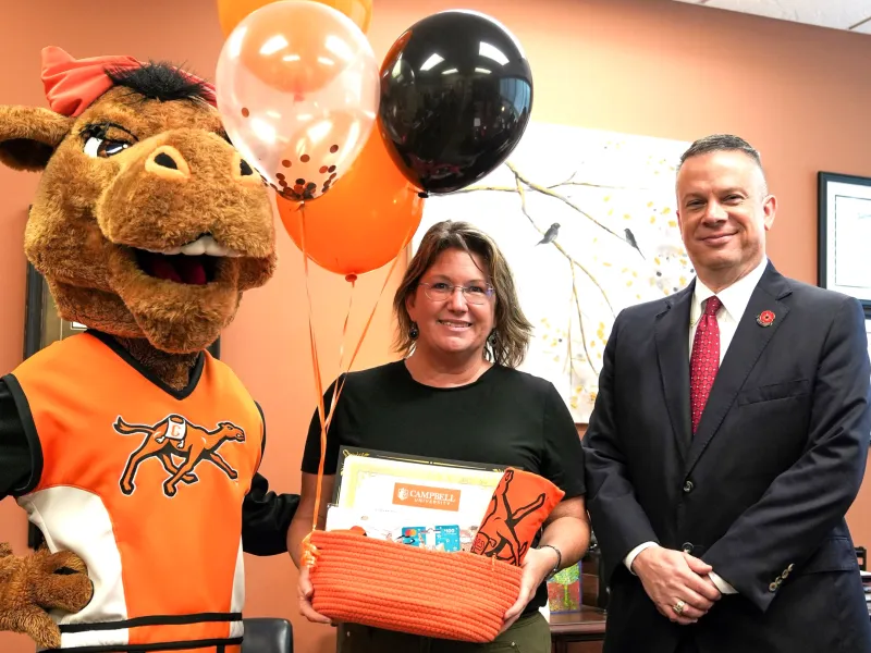 CPHS operations manager earns Cherished Camel Award