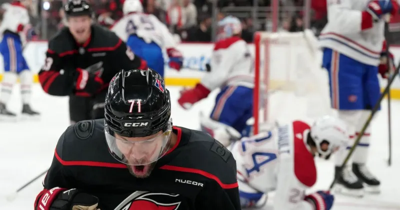 Hurricanes finish off Canadians in Game 5 of East Final, will face Vegas for Stanley Cup