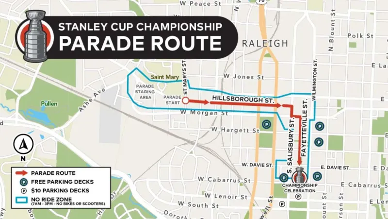 Hockey Town: The Stanley Cup Final Comes to Raleigh (Lets. Go. Canes!)