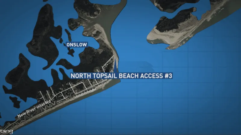 Sheriff's office confirms water rescue underway in North Topsail Beach