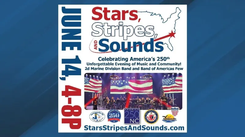 Stars, Stripes, and Sounds festival brings 100+ musicians and Marine bands to Jacksonville