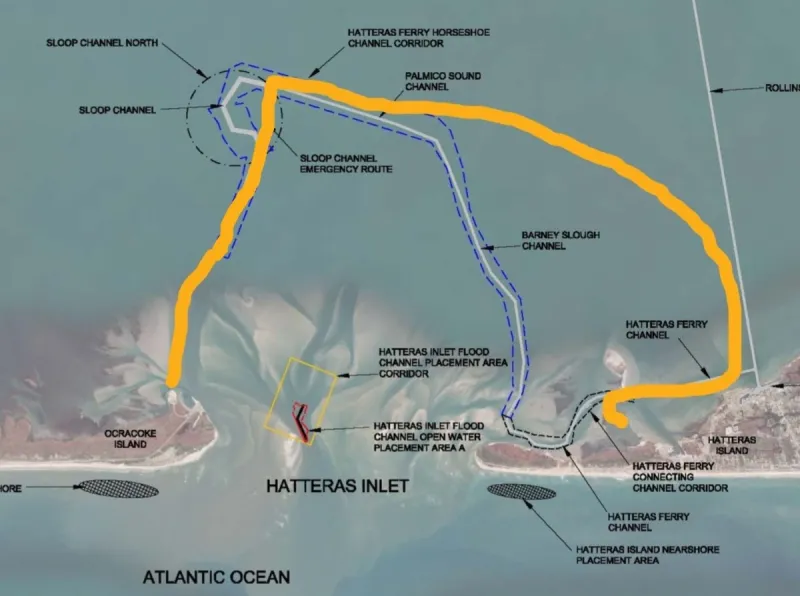 Sloop Channel dredging explained