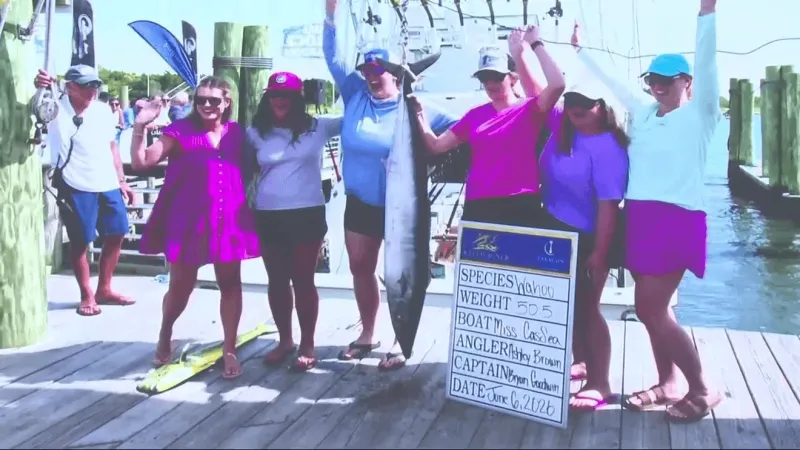 Big Rock returns to Morehead City as Kelli Wagner Lady Angler tournament kicks off weekend