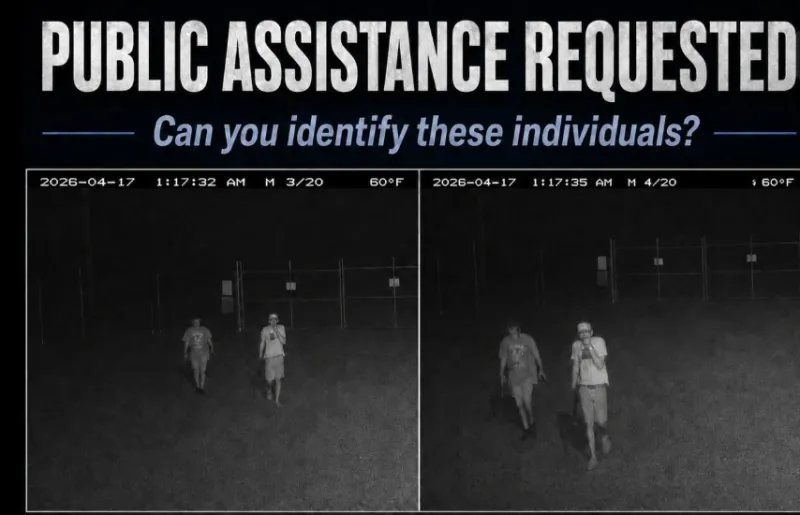 CCSO seeks help identifying suspects in copper theft at Duke Energy site