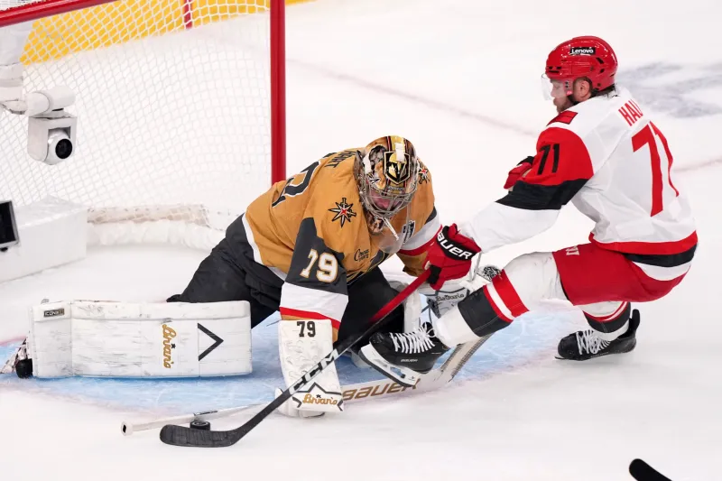 Hurricanes, Golden Knights meet for crucial Game 5 in what is now a best-of-3 Stanley Cup Final