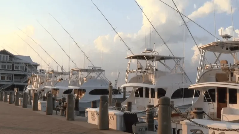 Big Rock Day 5 starts quietly in Morehead City as boats stay docked amid wind