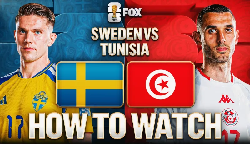 Sweden vs. Tunisia: How to Watch, TV Channel, Live Stream