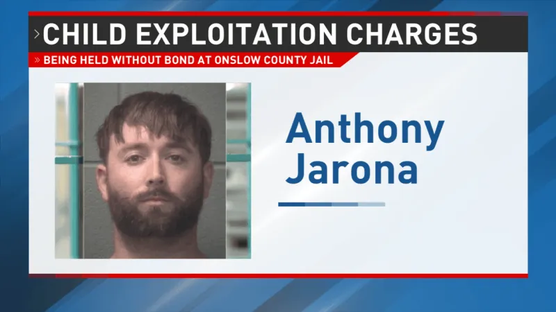 Sneads Ferry man arrested on child exploitation charges