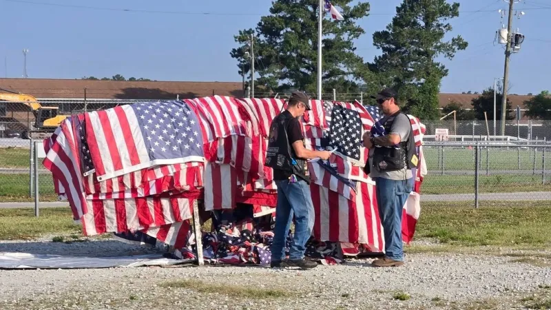 American Legion Post 265 holds annual Flag Retirement Ceremony in Jacksonville