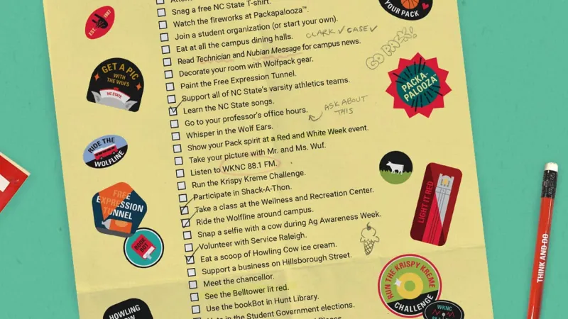 Get Oriented With the NC State Bucket List