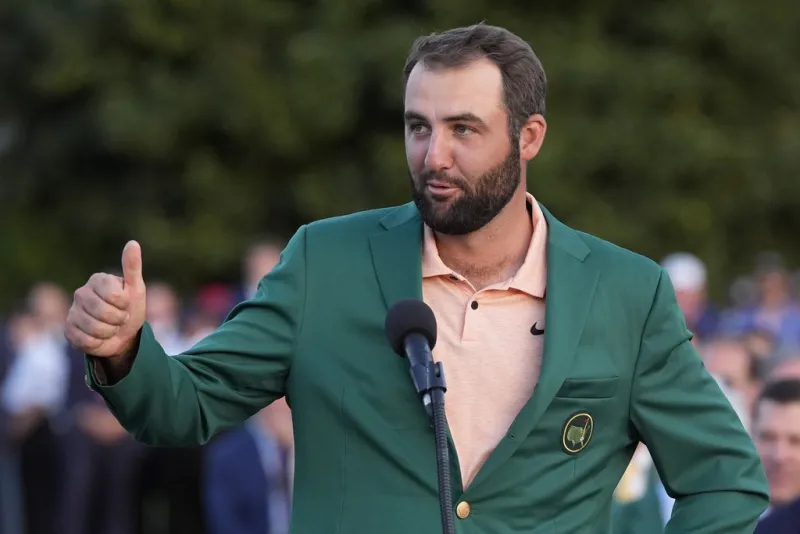 Scheffler is chasing a career Grand Slam at the US Open. It's not what motivates him