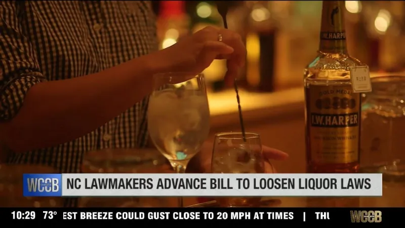 NC lawmakers advance bill to loosen liquor laws