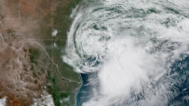Tropical Storm Arthur forms off Texas coast, first named storm of 2026 Atlantic season