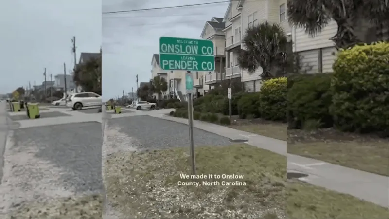 10,000-mile walker Kyndal Edwards reaches Onslow County on mental health mission