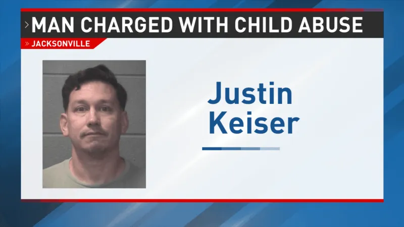 Jacksonville man jailed without bond on child abuse charge