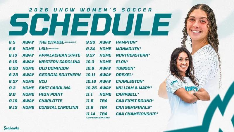 Women's Soccer Releases 2026 Schedule