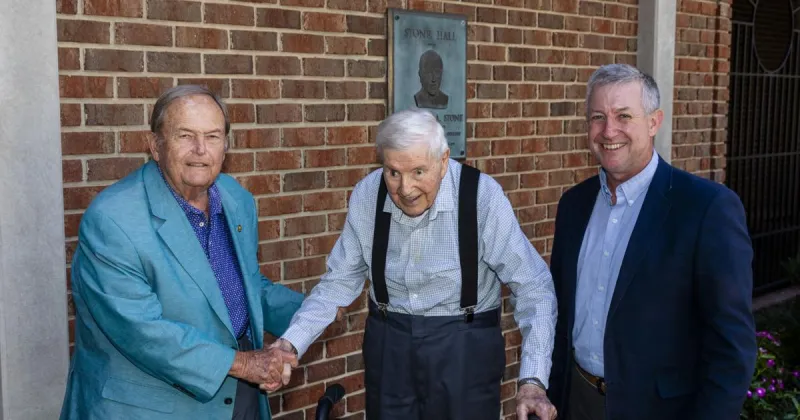 SCC Hosts Three Generations of Presidents