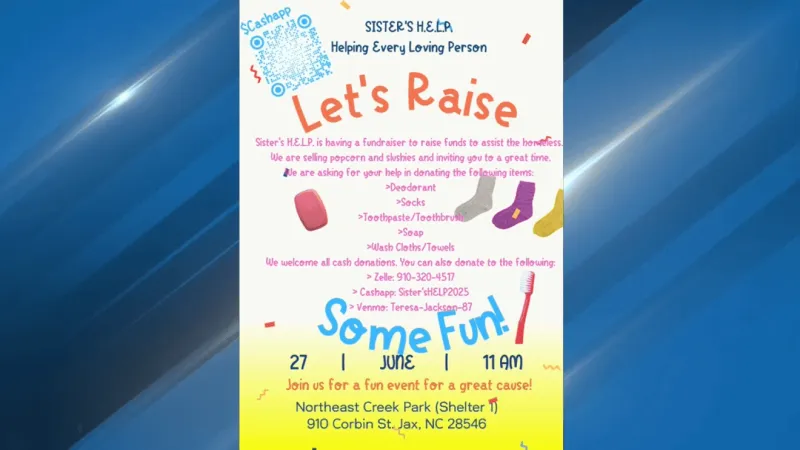 Jacksonville nonprofit hosting fundraiser to support hygiene care packages