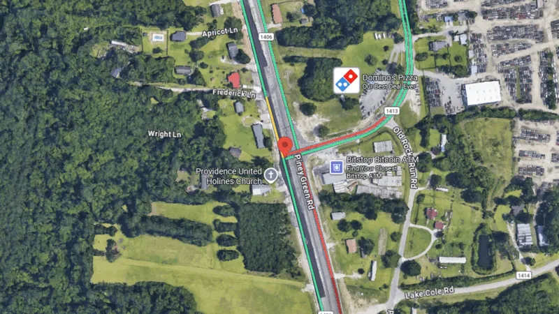 Multi-vehicle crash snarls traffic on Piney Green Road
