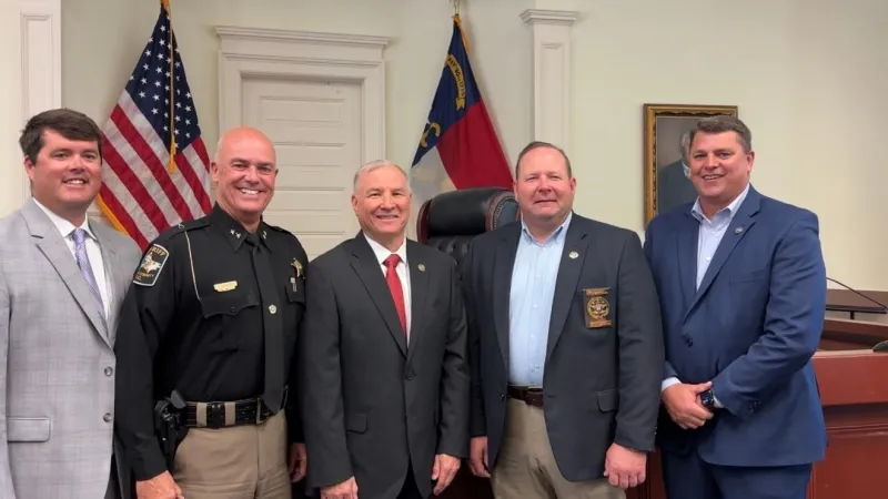 John Nyberg sworn in as Carteret County sheriff