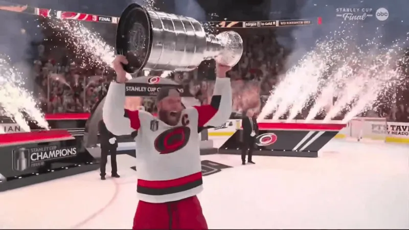 Hurricanes celebrate Stanley Cup as UNC awaits next College World Series game