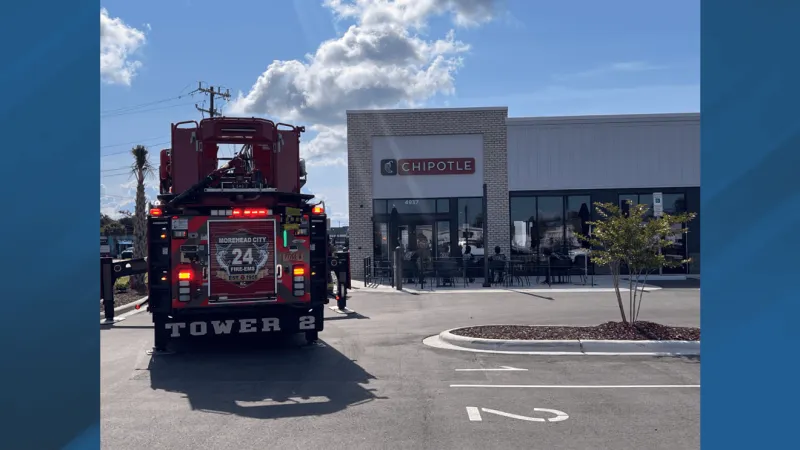 Kitchen fire temporarily closes Morehead City Chipotle