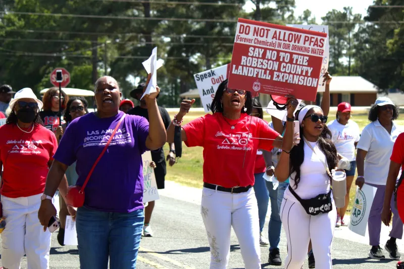 'We just want clean water.' Residents sue Robeson County over landfill contamination