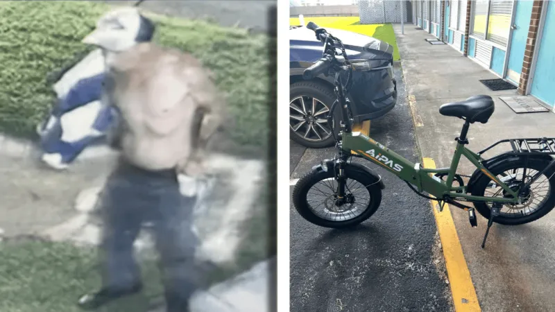 Atlantic Beach police release photos of larceny suspect