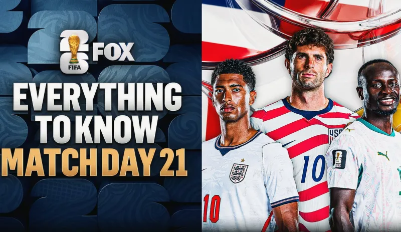 USA's Pulisic, England's Bellingham In the World Cup Spotlight For Match Day 21