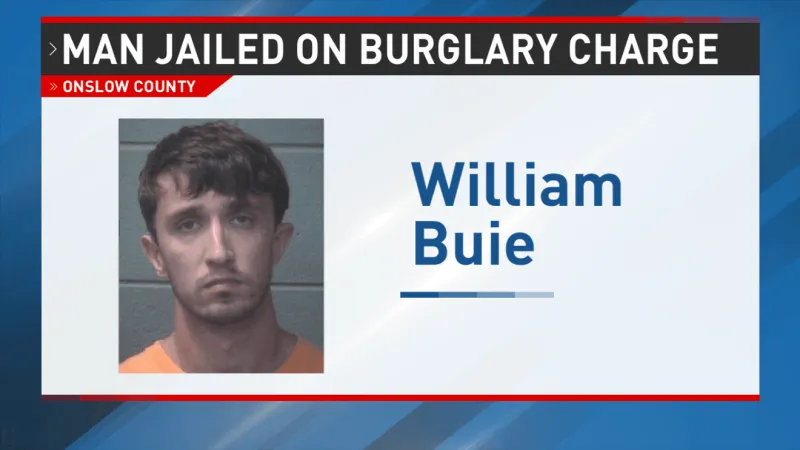Midway Park man jailed without bond on burglary, assault charges in Onslow County