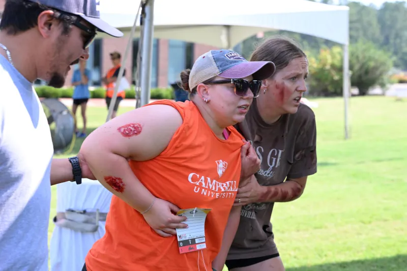 More than 100 take part in Campbell's mock mass casualty incident