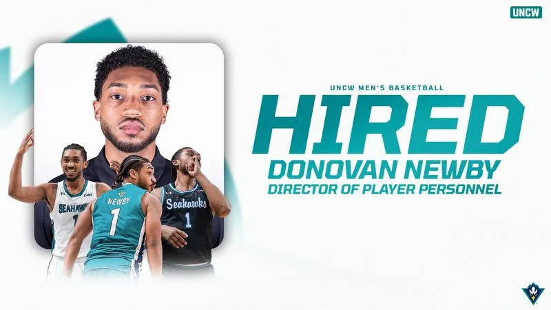 CAA Champion Newby Joins Men's Hoops Staff