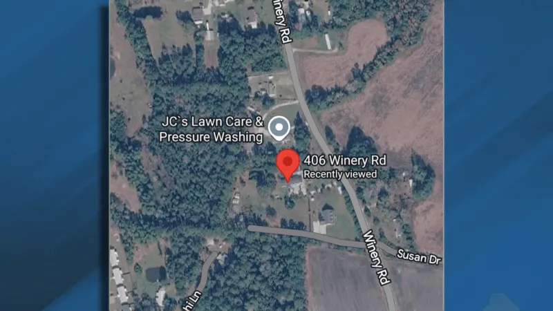 Structure fire scene prompts closure of Winery Road in Onslow County