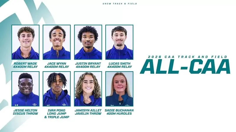 Eight Seahawks Earn All-CAA Track & Field Honors