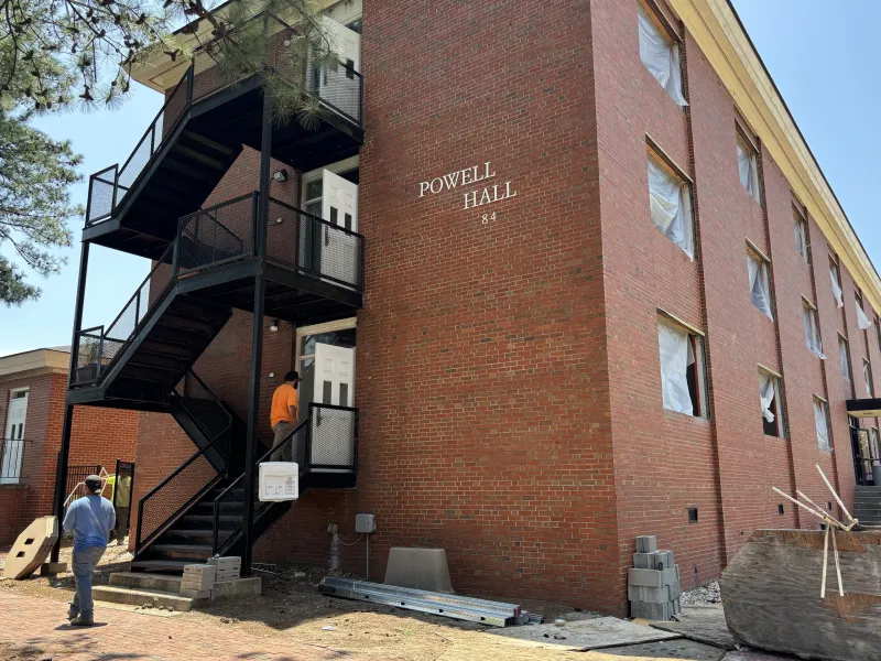 Renovations under way for Powell Hall, Rumley Center