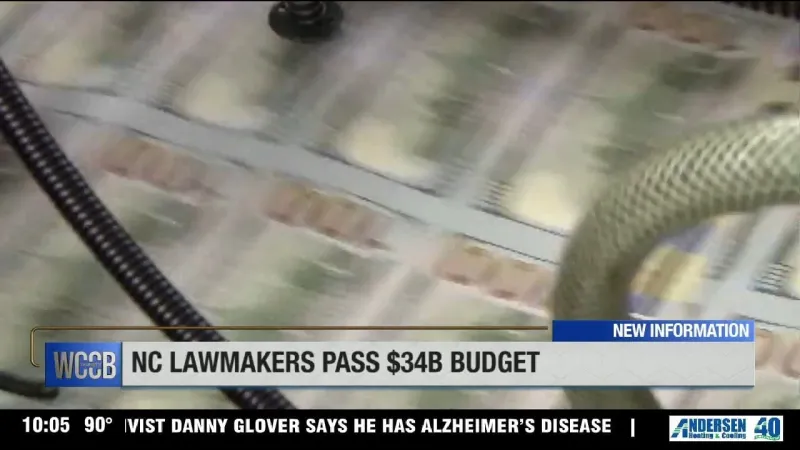 Historic $34B budget now heads to NC Gov. Josh Stein's desk